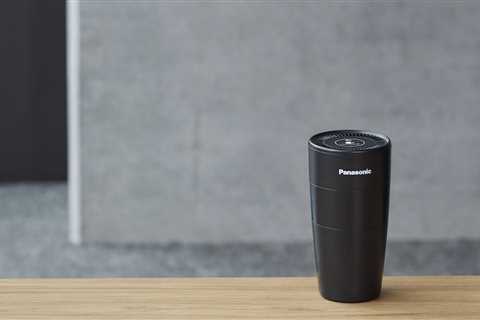 Please do not use Panasonic’s new portable air purifier as a travel mug