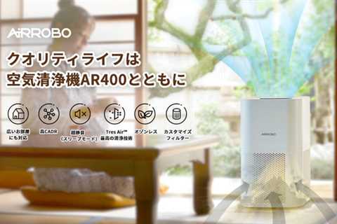 AIRROBO introduces the AR400 air purifier in a new product line to make smart life a new norm