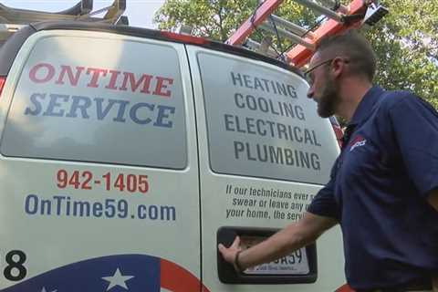 HVAC workers continue AC repairs in extreme heat