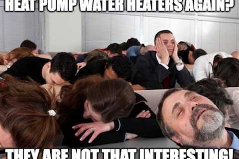 Living with a heat pump water heater |  A new shade of green |  Sherry Listgarten