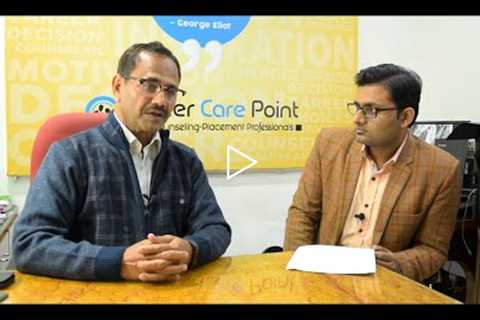 Special Interview on Career Counselling, various aspects covered