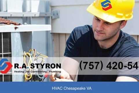 RA Styron Heating & Air Conditioning, Inc. was named a Top Chesapeake HVAC VA Company.