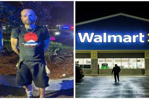 A Florida man was arrested for suspected shoplifting at a Walmart store filled with dozens of..