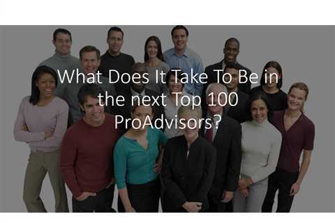 Getting Ready for Top 100 – Certifications Part 3
