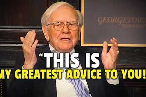 One of the Greatest Speeches Ever | Warren Buffett