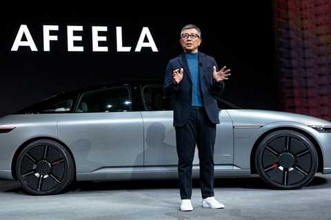 Honda And Sony Announce Afeela Car Brand, Unveil New Prototype