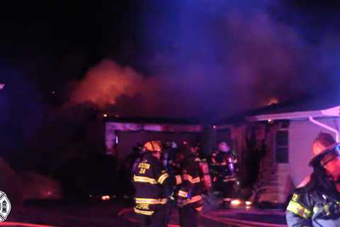 Video:  Two-alarm New Jersey fire