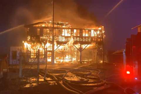 Video: House fire in Stockton, California