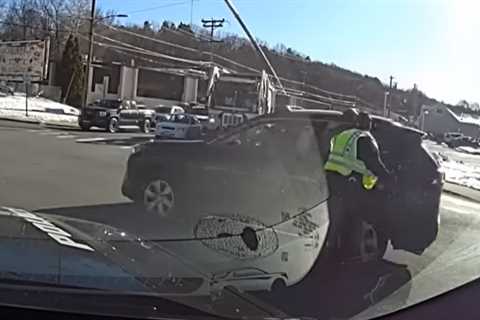 Video: Conn. cop fired for misconduct against driver while directing traffic
