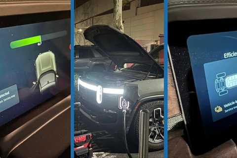 Rivian R1T Dies With A Bang After Plugging Into Electrify America Charging Station