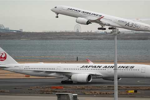 A Japan Airlines flight was turned away and had to fly 550 miles back to Tokyo after missing an..