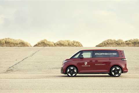 Porsche revives VW racing support vans with ID.Buzz