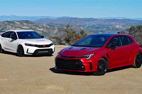 Honda Civic Type R vs Toyota GR Corolla Comparison Test Review & Video