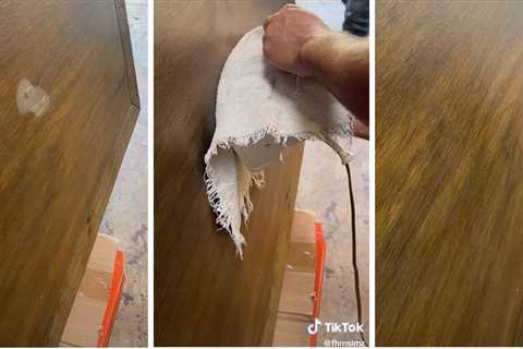 The Genius Hack for Removing Water Stains from Your Wood Tables