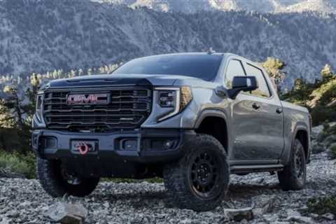 2024 GMC Sierra 1500 AT4X makes Duramax diesel standard