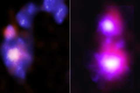 Colliding Dwarf Galaxies Reveal a Glimpse of the Early Universe