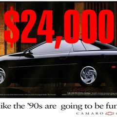 Here's $24,000. Buy something new in 1995