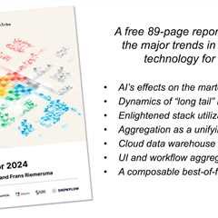 Major trends in martech for 2024: the real changes underway in a 99% platitude-free report