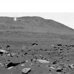 Watch a dust devil swirl across Mars in this video from NASA's Perseverance rover