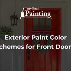 Exterior Paint Color Schemes for Front Doors