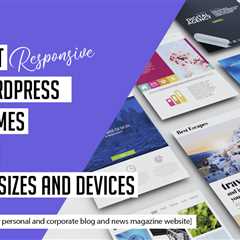 Best Responsive WordPress Themes – 20 Themes