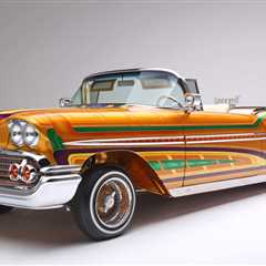Close to the ground and pretty to behold, lowriders get museum honors