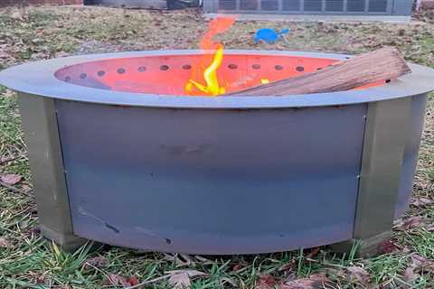 The Breeo Smokeless Fire Pit Insert Bundle Makes Nights Around the Fire Even Nicer