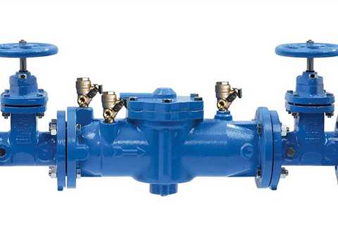 Watts Water Technologies' pressure monitoring large-diameter backflow preventers