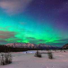10 photos of the Northern Lights dazzling in the night sky across the US and Europe caused by..