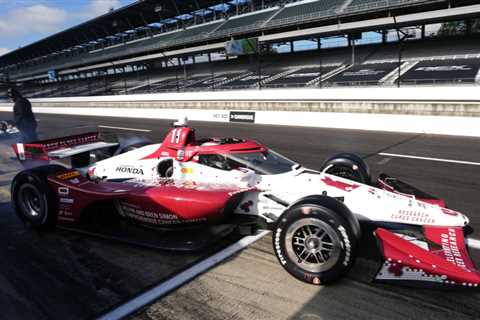 Marcus Armstrong honors cancer patients with special livery for Indy Grand Prix