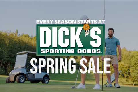 Save up to 50% off on complete golf sets, Nike shoes, shorts and more at Dick's huge spring sale