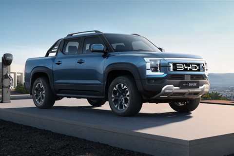 BYD Shark PHEV pickup truck heads to Mexico