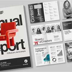 Creative Annual Report Brochures – 15 Templates