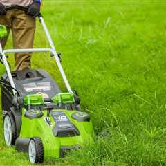 Save nearly $100 on a Greenworks electric lawn mower with this limited-time Amazon deal