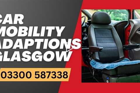 Car Mobility Adaptions Glasgow Improve Your Independence Vehicle Modifications For Disabled Drivers