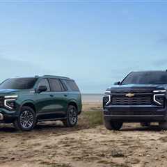 2025 Chevrolet Tahoe and Suburban priced, Tahoe starts at $60,495