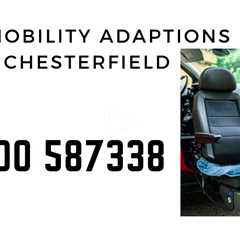 Car Mobility Adaptations Chesterfield Safe & Reliable Adaptations For Disabled Drivers