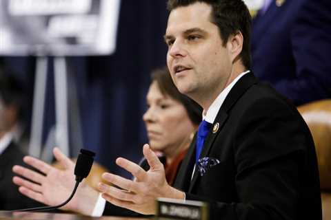 'There Is No Time to Waste': Matt Gaetz Withdraws From AG Nomination