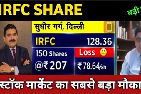 irfc share latest news 🔴 irfc share today update, market trends, and fundamental analysis