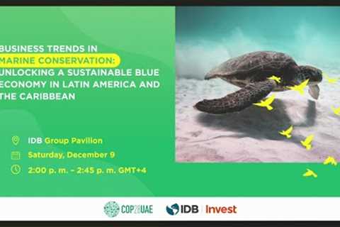 IDB Invest - Business Trends in Marine Conservation