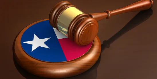 Texas Supreme Court Reaffirms Texas Corporate Law Relating to Direct Shareholder Claims and..