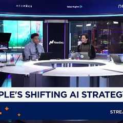 ''Fast Money'' traders react to Apple''s shift in its AI strategy