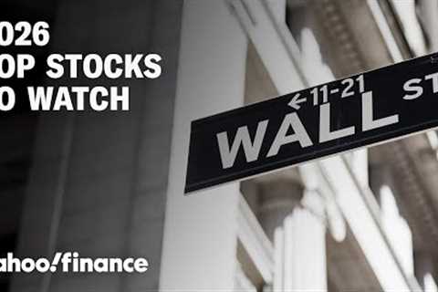 Top stock picks for 2026 from Wall Street insiders