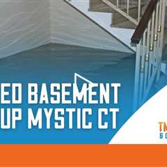 Flooded basement cleanup Mystic CT - TMG Plumbing & Disaster Solutions - (860) 629 - 0031