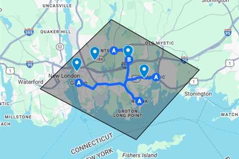 Appliance leak water cleanup Mystic CT - Google My Maps