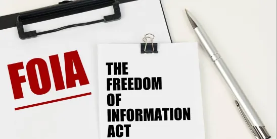 FOIA & Federal Contractors: How to Protect Sensitive Information