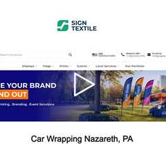 Car Wrapping Nazareth, PA - Sign Textile - 610-508-2776