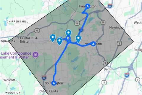 Used Cars Plainville CT - Google My Maps