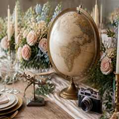 Creative Ways to Infuse Travel Themes into Your Wedding Decor