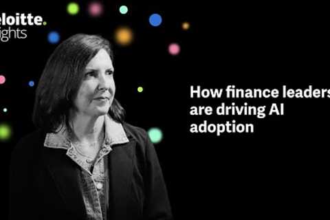Finance Trends 2026: How CFOs are shaping AI adoption strategy | Deloitte Insights